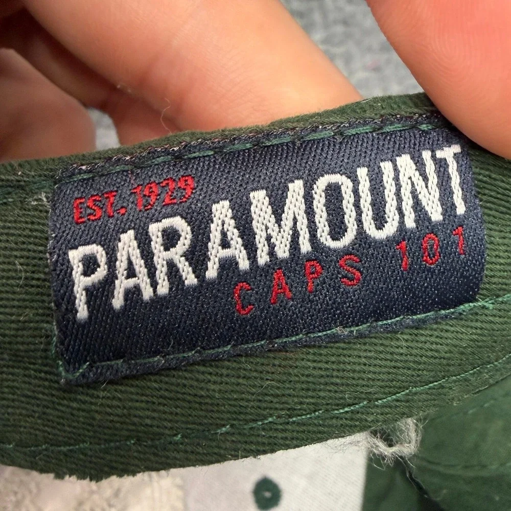 Paramount Pioneer Woman Museum Ponca City Oklahoma Green Cotton Hat Cap 1325